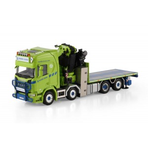 WSI01-4855 - Scania CR20H rigid 8x2 Fassi 1100+jib Nordic Crane Kynningsrud /1:50 WSImodels