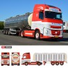 WSI01-5122 - Volvo FH Aero Globetrotter XL 4x2 tank-trailer Wetter /1:50 WSImodels