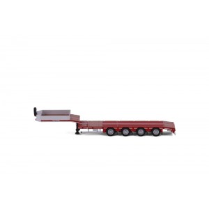 20-1348 - Faymonville MAX100 Semi Low Loader - RED /1:50 Cavallino
