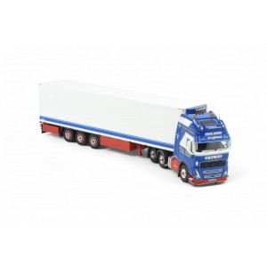 85729 - Volvo FH5 Globetrotter XL 6x2 reefer Steve Swain /1:50 Tekno