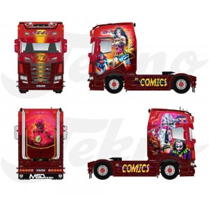 89062 - Scania NGS Highline 4x2 Beau - DC Comics /1:50 Tekno