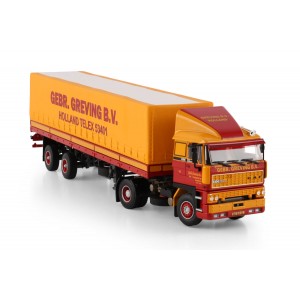 WSI01-4478 - DAF 3300 4x2 curtainside Gebr. Greving Transport /1:50 WSImodels