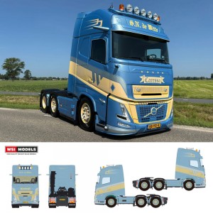 WSI01-5165 - Volvo FH Aero Globetrotter XL 6x2 S.N. de Witte /1:50 WSImodels