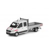 1616/2 - MAN TGE Platform truck (white) /1:50 Conrad