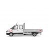 1616/2 - MAN TGE Platform truck (white) /1:50 Conrad