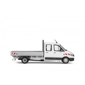 1616/2 - MAN TGE Platform truck (white) /1:50 Conrad