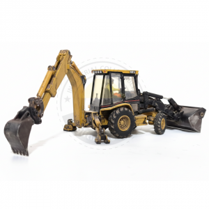 WM045 - Caterpillar 420D terna - effetto sporcatura /1:50 Norscot