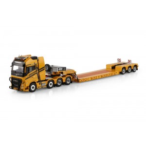 WSI01-4934 - Volvo FH5 Globetrotter XL 8x4  Euro-lowloader 3axle L.A. van Roozendaal /1:50 WSImodels