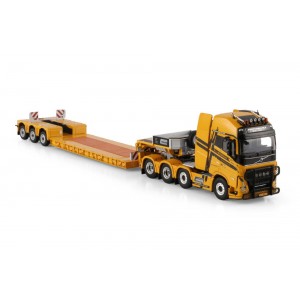 WSI01-4934 - Volvo FH5 Globetrotter XL 8x4  Euro-lowloader 3axle L.A. van Roozendaal /1:50 WSImodels