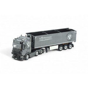 86968 - Scania Next Gen Highline 6x2 alu kipper Vornhagen /1:50 Tekno