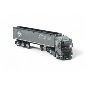 86968 - Scania Next Gen Highline 6x2 alu kipper Vornhagen /1:50 Tekno