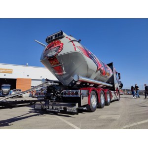 87540 - Scania NGR Highline combi (resin) silo Auvinen - 70 Year Anniversary /1:50 Tekno