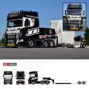 WSI01-5291 - Scania CS20H 6x2 lowloader 2axle Beghetto /1:50 WSImodels