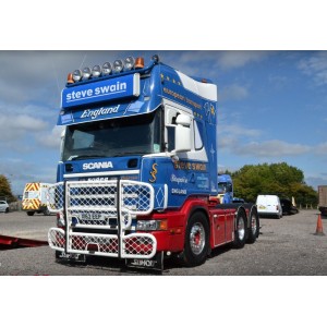 90836 - Scania 4 serie Topline 6x2 Steve Swain /1:50 Tekno