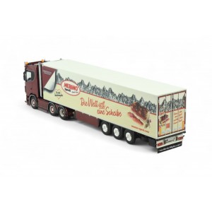 87887 - Scania NGS Highline 6x2 reefer Heinrichs - Merano Speck /1:50 Tekno