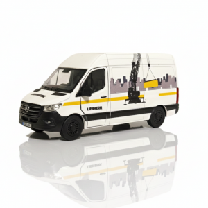 Mercedes Sprinter Service van - crawler crane / 1:48 Giftmodels