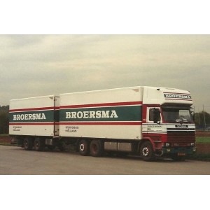 82539 - Scania serie1 reefer combi Broersma /1:50 Tekno