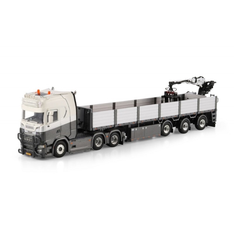 WSI01-4915 - Scania CS20H 6x2 brick-trailer De Lindenborg /1:50 WSImodels
