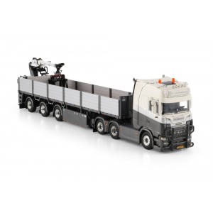 WSI01-4915 - Scania CS20H 6x2 brick-trailer De Lindenborg /1:50 WSImodels