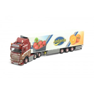 87474 - Scania NGR Highline 6x2 frigo 3assi Ronny Ceusters /1:50 Tekno