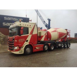 89965 - Scania NGR 6x2 autobetoniera Mussche Transport /1:50 Tekno