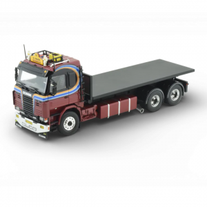 88708 - Scania 143 Topline hooklift Patrick van der Mark /1:50 Tekno