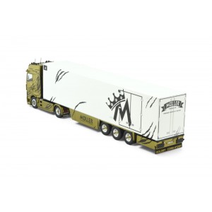 87945 - Man TGX GX 4x2 frigo Muller - Golden Commander /1:50 Tekno