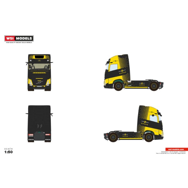 WSI04-2253 - Volvo FH Aero Globetrotter XL 4x2 - Premium Line /1:50 WSImodels