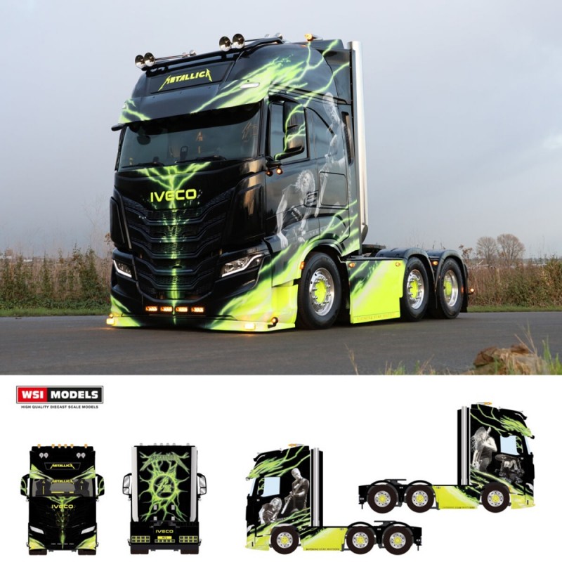 WSI01-5142 - Iveco S-Way AS-High my24 6x2 Metallica /1:50 WSImodels