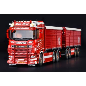 32-0247 - Scania R bulk-tipper combi Mads Myrup /1:50 IMCmodels