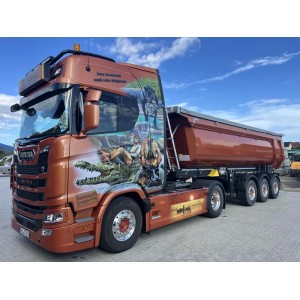 88827 - Scania NGS 4x2 ribaltabile 3assi Furtmeier /1:50 Tekno