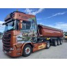 88827 - Scania NGS 4x2 ribaltabile 3assi Furtmeier /1:50 Tekno
