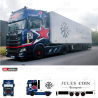 WSI01-5148 - Scania CS20H 4x2 frigo Kenny Coin /1:50 WSImodels