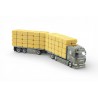 89057 - DAF XF combi trasporto fieno P&L Forman /1:50 Tekno