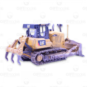 WM049 - Caterpillar D7E dozer cingolato - effetto sporcatura /1:50 Norscot