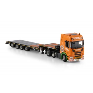 WSI01-4956 - Scania CR20H 6x2 semi-lowloader 4axle Holtrop v/d Vlist /1:50 WSImodels