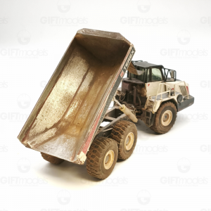 WM050 - Terex TA40 dumper articolato - effetto sporcatura /1:50 NZG