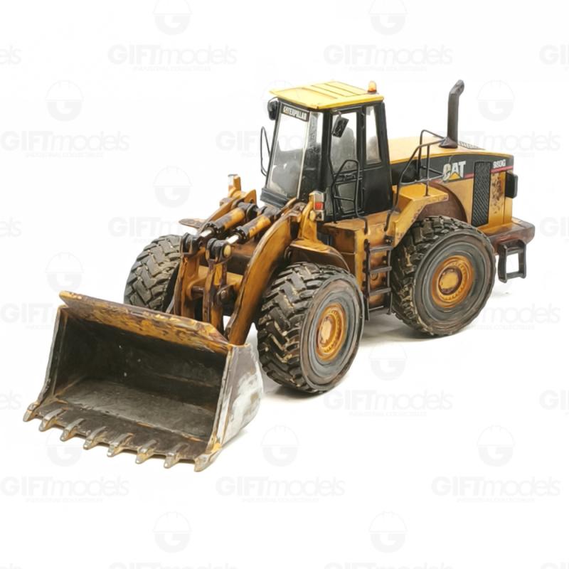 WM048 - Caterpillar 980G pala gommata - effetto sporcatura /1:50 Norscot