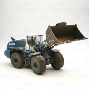 WM046 - Liebherr L566 XPower pala gommata Zöchling - effetto sporcatura /1:50 Conrad