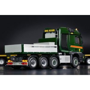 32-0257 - MB Arocs M-cab 2300 8x6 Kamag K25 modular-trailer 12axle w/drawbar Emil Egger /1:50 IMCmodels