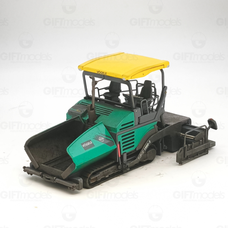 WM053 - Vogele S1900 asphalt tracked paver - weathered series /1:50 NZG