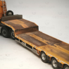 WM055 - Scania XT 6x4 MCOS lowloader 3-axle Giallo - effetto sporcatura /1:50 IMCmodels