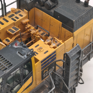 WM056 - KOMATSU PC1250-11 escavatore cingolato - effetto sporcatura /1:50 NZG