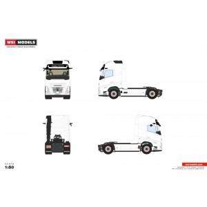 WSI03-2057 - Volvo FH Aero Globetrotter XL 4x2 /1:50 WSImodels
