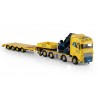 WSI01-4862 - Volvo FH5 Globetrotter 8x4 semi-lowloader 4axle w/ramps Fassi 1300+jib MCT Craning /1:50 WSImodels
