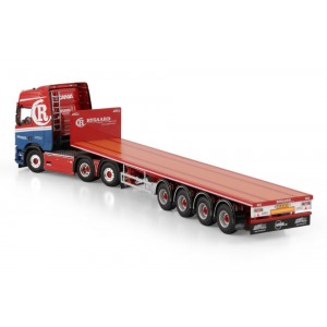 WSI01-4930 - Scania CR20H 6x2 flatbed 4axle Rygaard /1:50 WSImodels