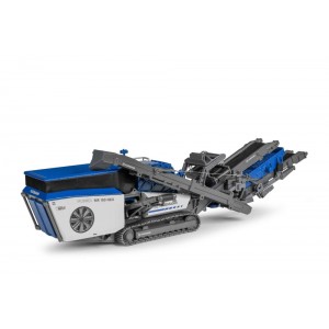 1616/3 - MAN TGE furgone cabina lunga con cassone (giallo) /1:50 Conrad