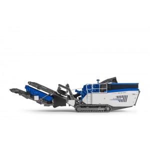 1616/3 - MAN TGE Platform truck (yellow) /1:50 Conrad