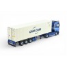 88908 - Scania NGS540 4x2 40ft reefer container P.Visser /1:50 Tekno