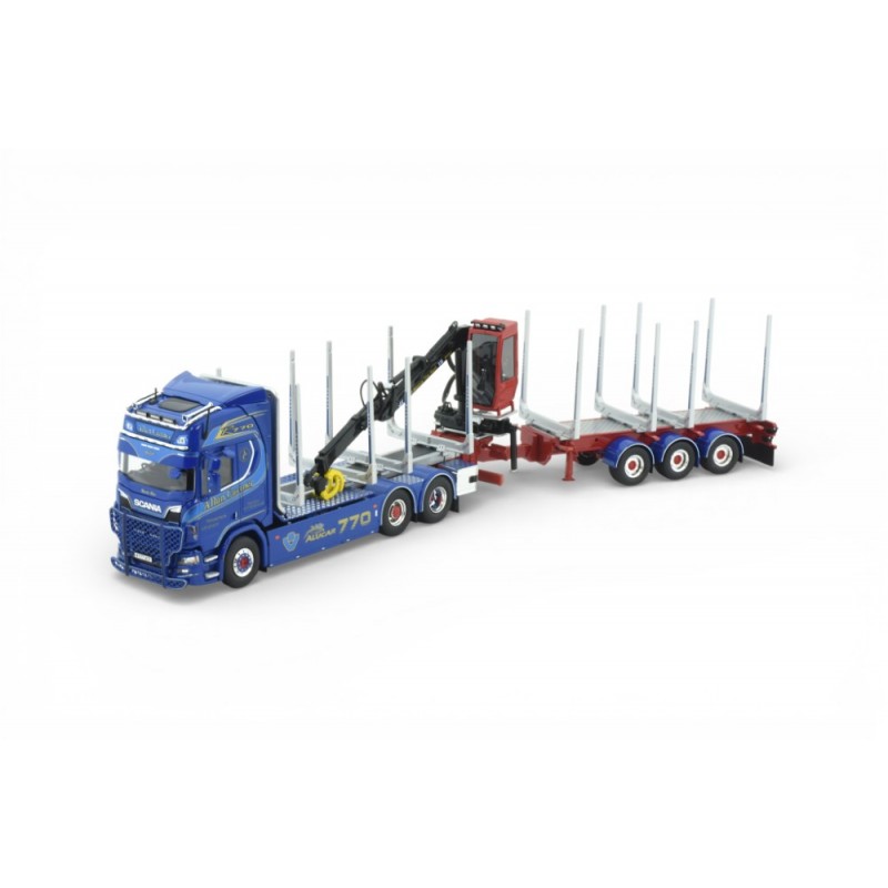 88429 - Scania NGR770 Highline Allan Cartner trasporto legname /1:50 Tekno